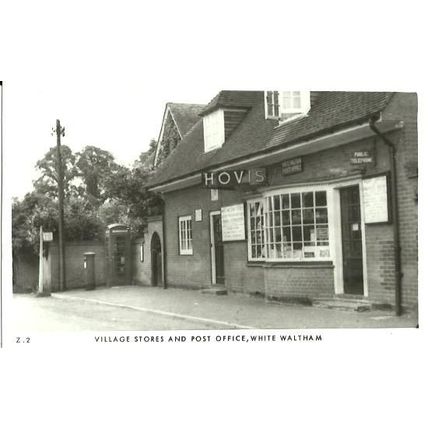 Berkshire WHITE WALTHAM Stores & Post Office Postcard (Frith Z.2)