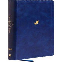 Niv, Lucado Encouraging Word Bible, Leathersoft, Blue, Comfort Print