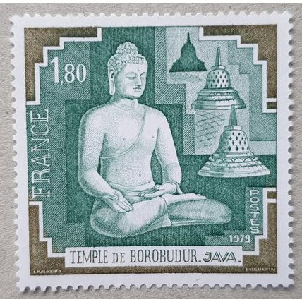 FRANCE: 1979 Borobudur Temple Preservation : SG2305 MNH