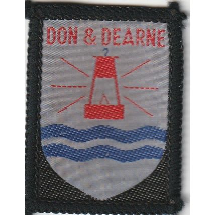 Scout Badge UK - Don & Dearne - Hessian Back (BY205)