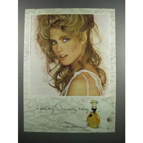 1983 Houbigant Chantilly Perfume Ad - I Feel