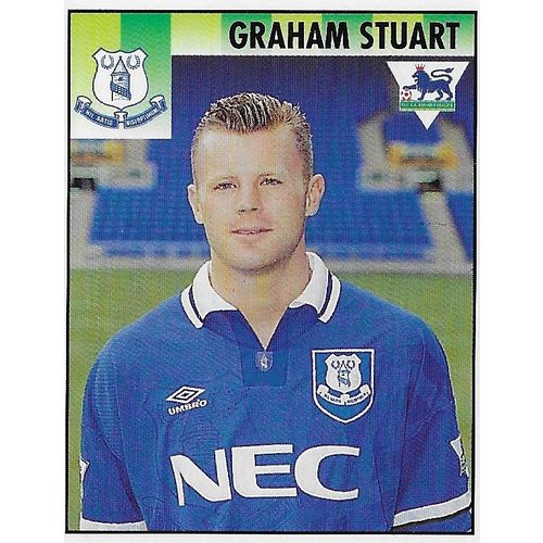Merlin's Premier League 1995 Stickers: No.161 - Stuart