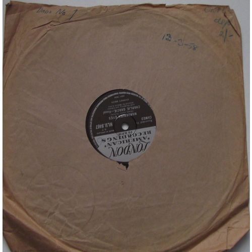 Charlie Gracie. Wandering Eyes b/w I Love You So Much It Hurts. 10" - 78rpm.