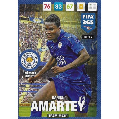 FIFA 365 Adrenalyn 2017 Update: Leicester City - Midfielder, Amartey
