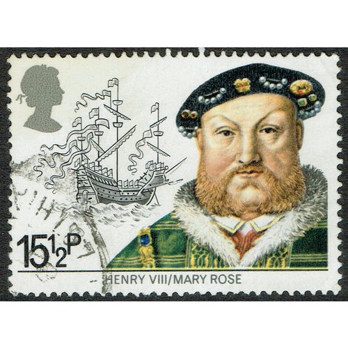 1982 Maritime Heritage 15 ½p Multicoloured SG1187 FU