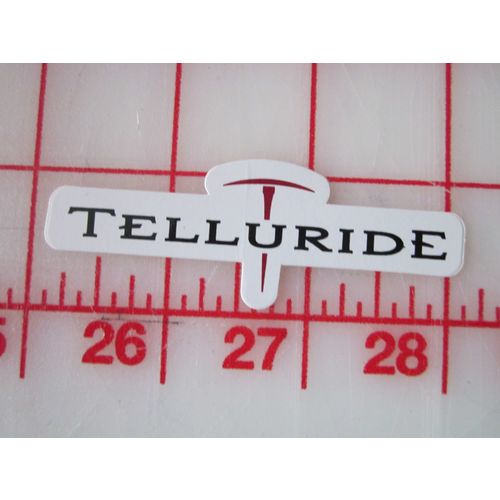 Telluride Ski Resort Colorado Sticker 3 inches long