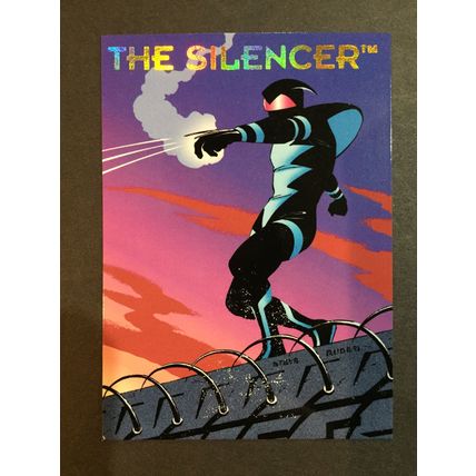 Creators Universe promo card (The Silencer), 1993