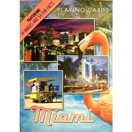 Miami Florida Souvenir Playing Cards