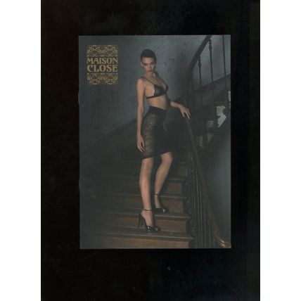 MAISON CLOSE French Lingerie Catalog/ 2016 Sexy Lingerie VILLA SATINE NEW