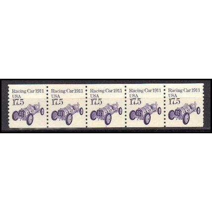 2262 17.5c Race Car Very Fine MNH Dry Gum PNC 1/5 X0932