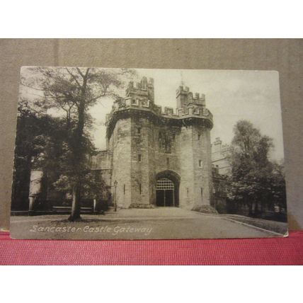 LANCASTER CASTLE, LANCASHIRE unused antique postcard by F. Frith =