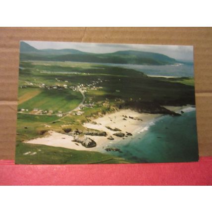 AERIAL VIEW, DURNESS VILLAGE, SUTHERLAND unused postcard =