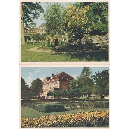Bad Eilsen Badehotel Hotel 2x German Vintage Postcard s