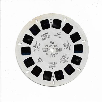 Sawyers View-Master Reel 96 - Scenic Coast of Oregon, USA - 3D