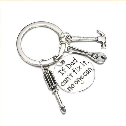 If Dad Can't Fix It Keyring With Tools Fathers Day Gifts Dads Birthday Gifts Men