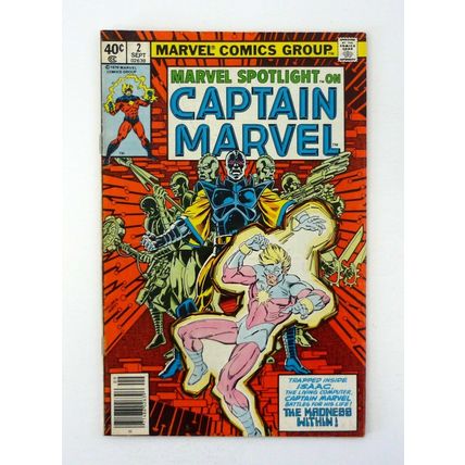 Marvel Spotlight #2 Marvel Comics Captain Marvel Madness Within VG/FN 1979