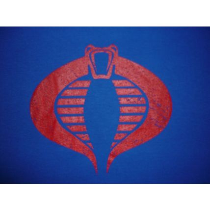 GI Joe Cobra Blue T-Shirt S M L XL 2XL