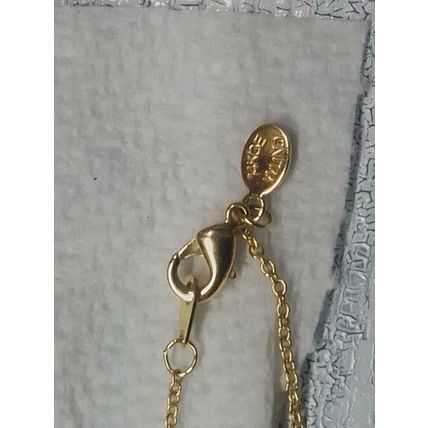 Gorgeous Signed W LIND 14KGE Lind Cubic Zirconia Pendant 18" Necklace