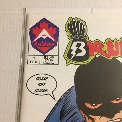 1994 Anthem Comics Bruiser Death & Taxes #1