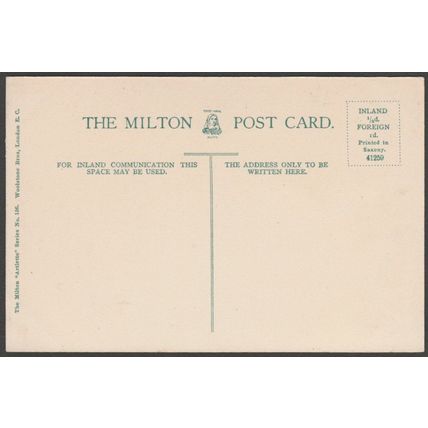 Dhoon Fall, Maughold, Isle of Man, c.1905 - Milton Artlette Postcard
