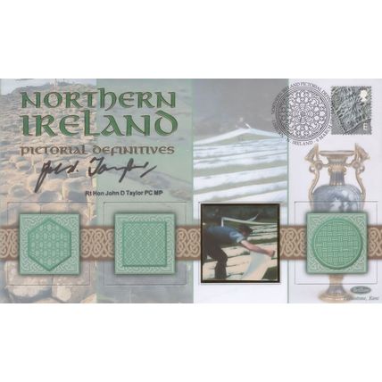 John D Taylor Irish Politician MP Hand Signed Benham FDC
