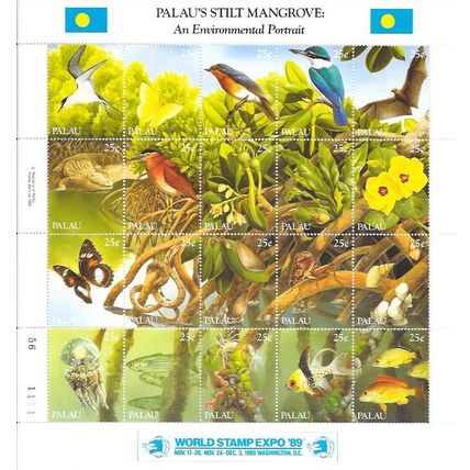 Palau N° 278/97 bloc YVERT NEUF ** ( MNH )