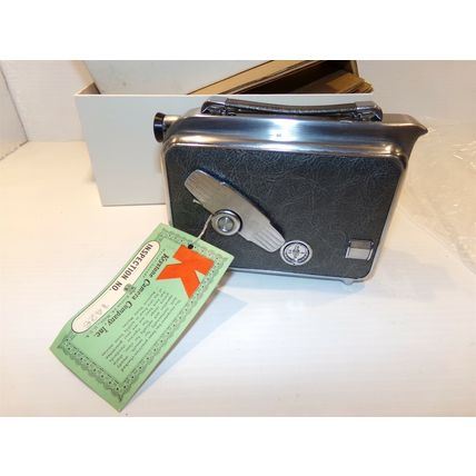 Keystone Silver Star 16MM Magazine Movie Camera Vintage NOS