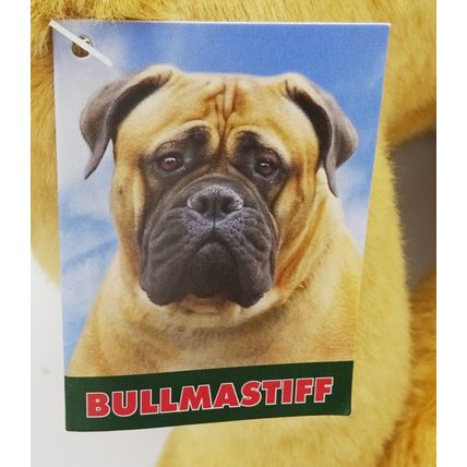 Bullmastiff 12" TOY DOG, as it is, personalised, gift wrapped 3 options
