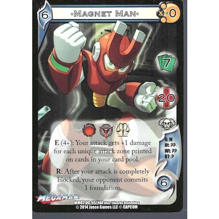 UFS Ultimate Fighting System Trading Card Dark Stalker Magnet Man