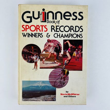 Guinness Book of Sports Records - Winners and Champions 1979 Hardcover McWhirter