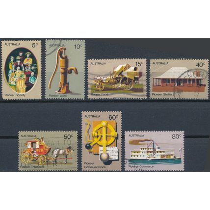 Pioneer Life - Australia 1972 - FH - SG 523/9 (E)