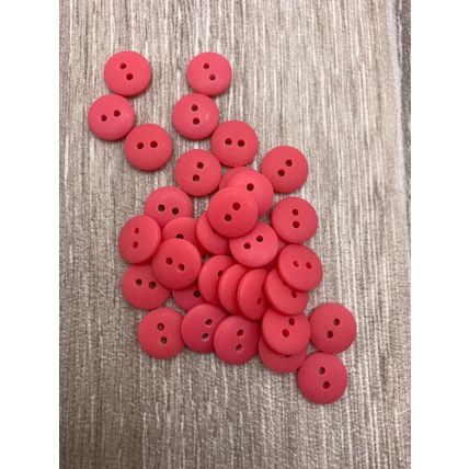 Trimits Matt Finish Buttons 11mm Smartie 2 Hole Baby Cardigan Knitting Sewing