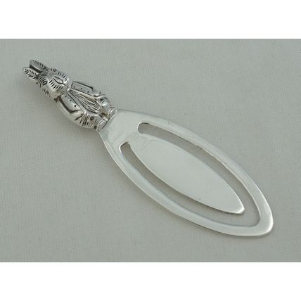 Vintage Sterling Silver Rabbit Bookmark, Birmingham 1991, 80mm, 8g.
