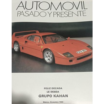 The Car. Past & Present by Ken Vose. Spanish Special Edition Hardcover 1990