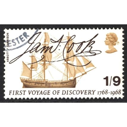 GREAT BRITAIN 1968: ANNIVERSARIES - 1/9 USED (G9)