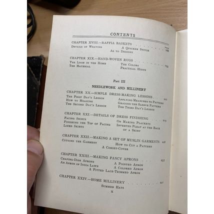 1910 1ST EDITION "HARPER'S HANDY BOOK FOR GIRLS" ILLUSTRATED USA HB BOOK (P5)