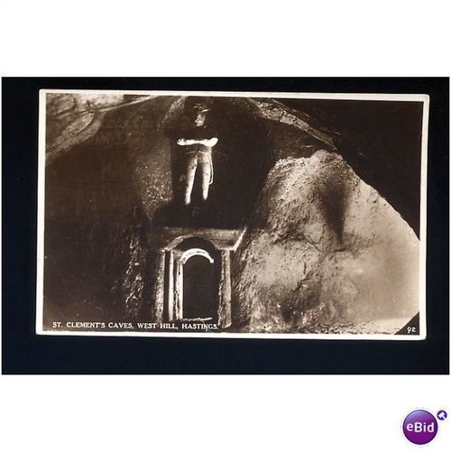 Sussex HASTINGS St Clement's Caves Postcard by Norman (92)