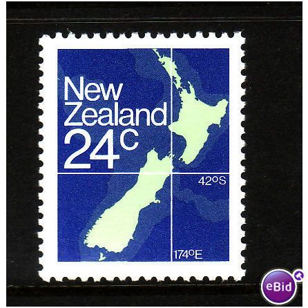 NEW ZEALAND 1983 24c MAP SG 1261 U/M MINT