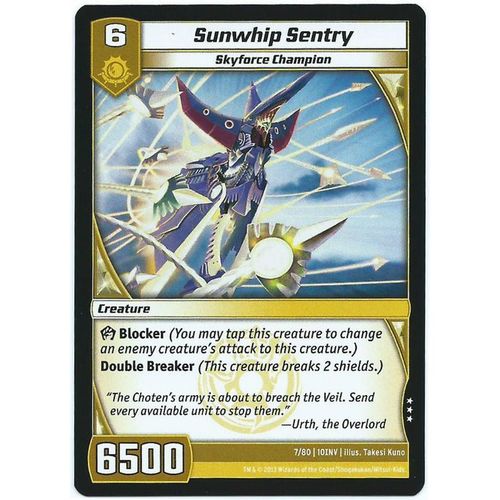 Kaijudo - Invasion Earth - #7/80 - Sunwhip Sentry