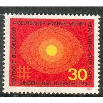 Germany 1969 - SG1497 - 14th German Protestant Congress, Stuttgart (unused)