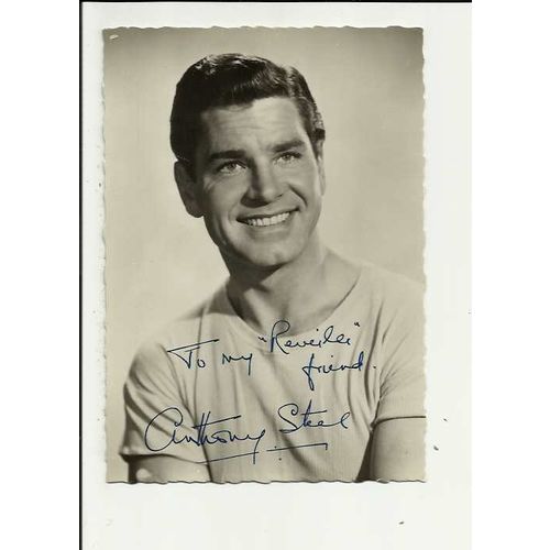 ANTHONY STEEL Postcard by Reveille Fan Club