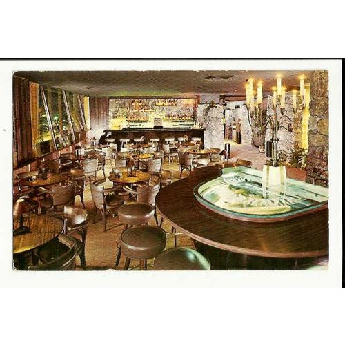 Advertising CANLIS CHARCOAL BROILER Portland Hilton. Postcard