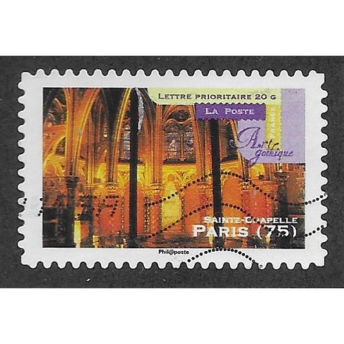 FRA 2011 (58c) 'GOTHIC ART - PARIS 75' FINE USED (EBID57-578)