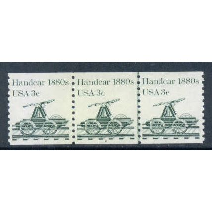 1898 3c Handcar Very Fine MNH Dry Gum PNC 2/3 W0476