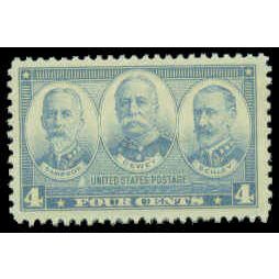 793 4c Sampson-Dewey-Schley Fine Plus MNH M07654