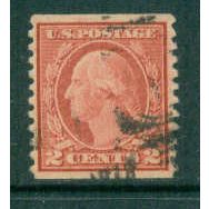 Used 492 2c George Washington Fine A10010