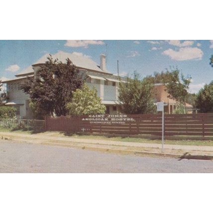 St Saint Johns Hostel Forbes New South Wales Australia 1970s Mint Postcard