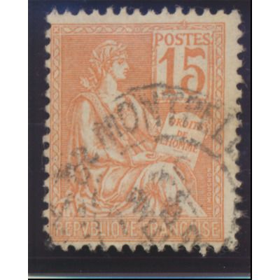 France Stamp Scott #117, Used