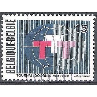 Belgique 1993 Michel 2569 O Cote (2008) 0.30 € Triennale tapisserie de Tournai