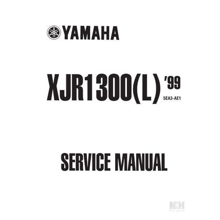 YAMAHA XJR1300 (L) SERVICE MANUAL 1999 MOTORCYCLE 346 PAGES IN ENGLISH